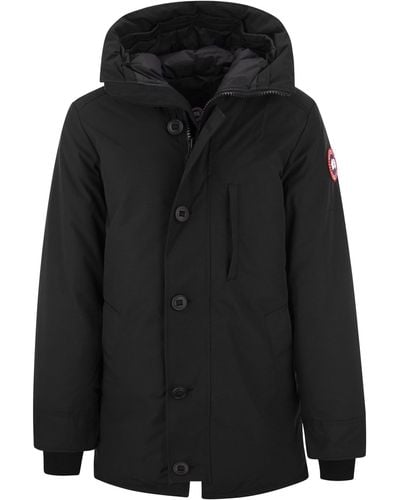 Canada Goose Kanada Gans Chateau Kapuze Parka - Schwarz