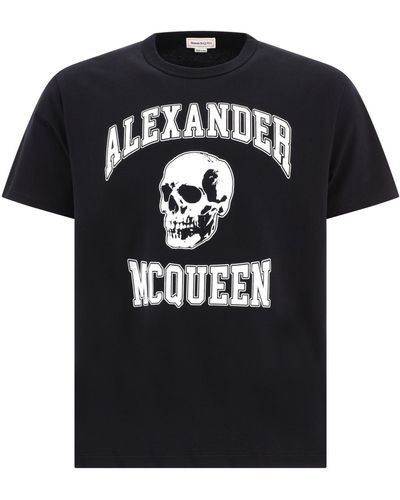 Alexander McQueen Alexander Mc Queen Schädel T -shirt - Zwart