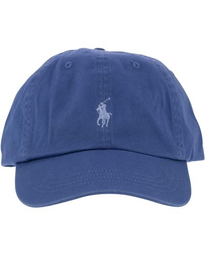 Polo Ralph Lauren Cotton Chino Hat - Blauw