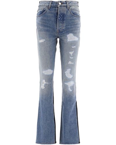 Amiri Combo Bootleg Jeans - Blauw