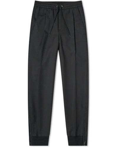 Moncler Pantalones de lana - Negro