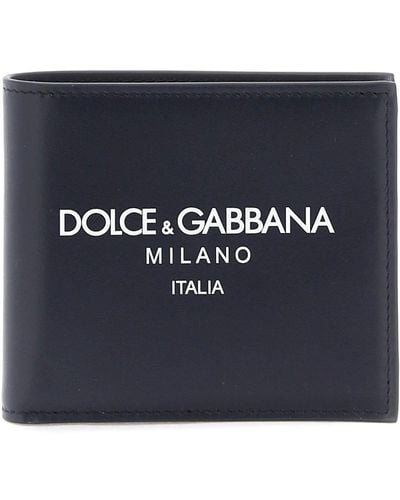 Dolce & Gabbana Brieftasche mit Logo - Blau