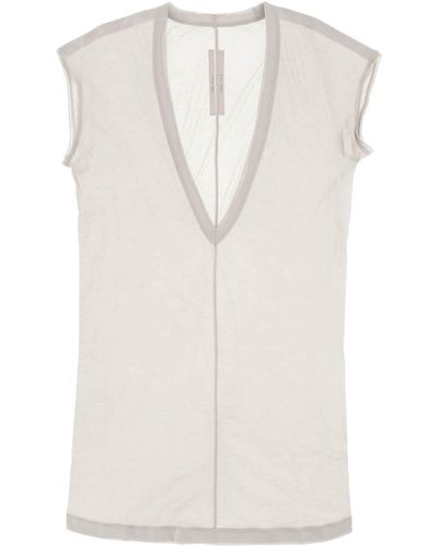 Rick Owens Dylan 's Top in Cupro Jersey - Multicolor