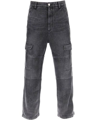 Isabel Marant Terence Cargo Jeans - Grijs