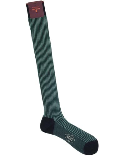 Gallo Cotton Long Socks - Green