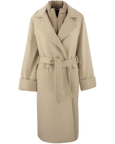 Fay Double Coat - Neutro