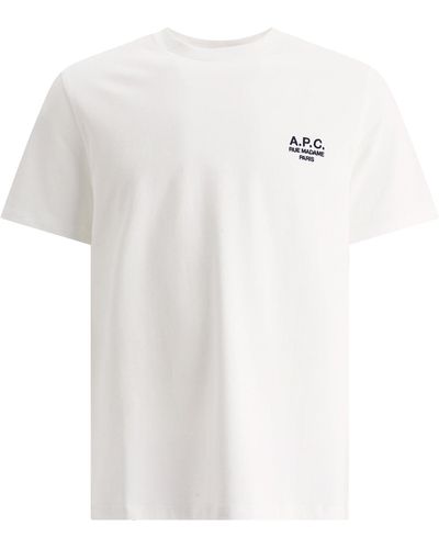A.P.C. Raymond T -Shirt - Weiß
