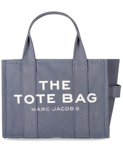 Marc Jacobs Die Leinwand kleine Tasche Blue Shadow Handtasche - Blau