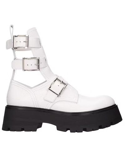 Alexander McQueen Ankle boots - Blanco