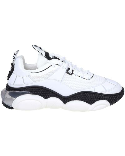 Moschino Teddy Sole Sneakers - Blanc