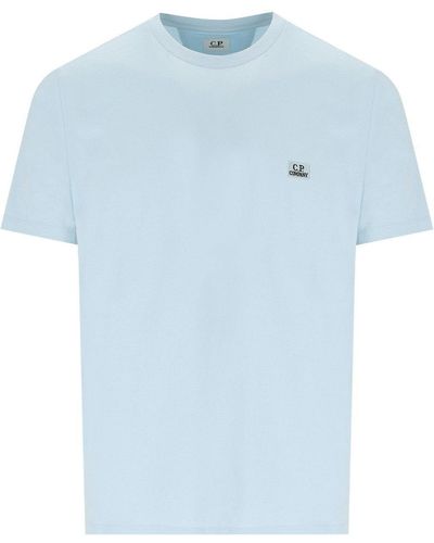 C.P. Company C.P. Firmentrikot 30/1 Starlight Blue T Shirt - Blau