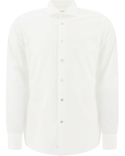 Borriello Idro Shirt With Breast Pocket - White