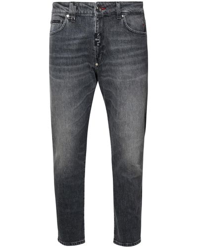 Philipp Plein Cotton Jeans - Gray