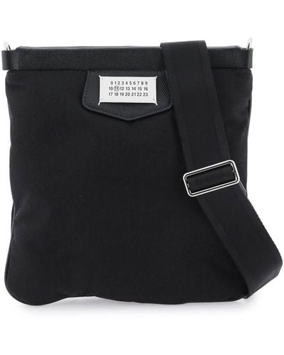 Maison Margiela Grain Leather 5 Ac 'micro Bag - Zwart