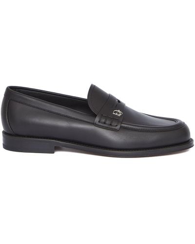 Dior Loafers aus Leder - Schwarz