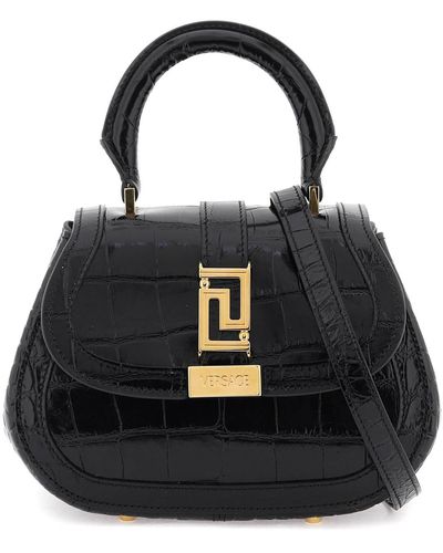Versace Greca Goddes Mini Bag - Zwart