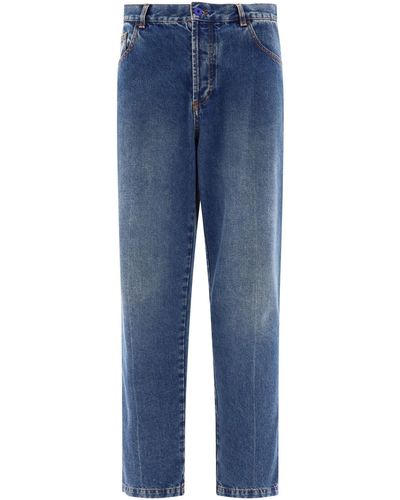 Marcelo Burlon Medium Stone Jeans - Blauw