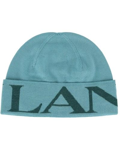 Lanvin Chapeau de laine - Bleu
