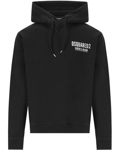 DSquared² Cersio 9 cooler schwarzer Hoodie