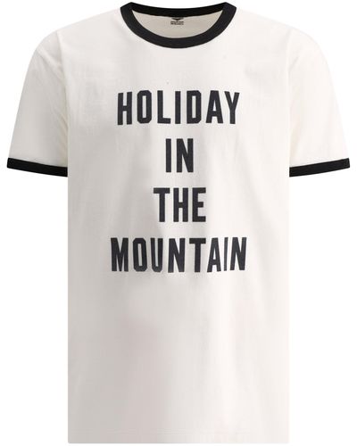 Mountain Research Recherche en montagne "H.I.T.M." T-shirt - Blanc