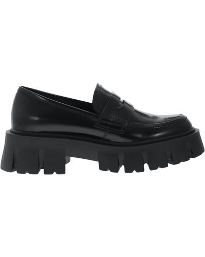 Premiata Ascot Lederen Loafers - Zwart