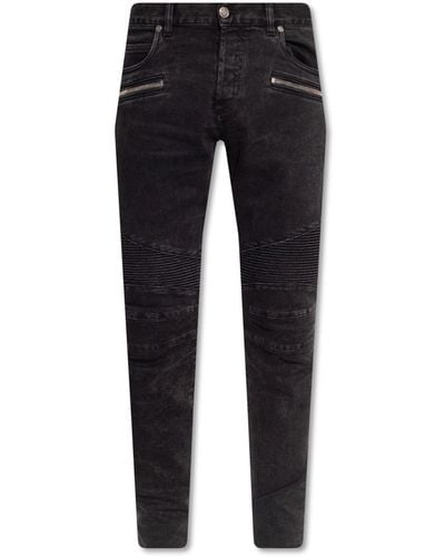 Balmain Denim Jeans - Zwart