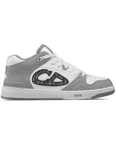 Dior B57 Mid-top Sneakers - Gray
