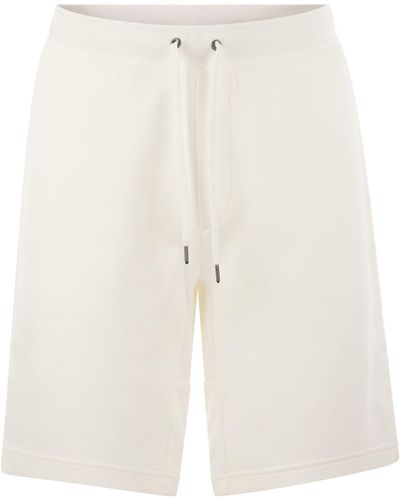 Polo Ralph Lauren Pantalones cortos de doble punto de - Blanco