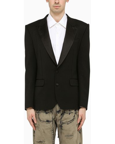 Dolce & Gabbana Dolce & Gabbana Sicilia Fit Single Breasted Tuxedo Jacke schwarz