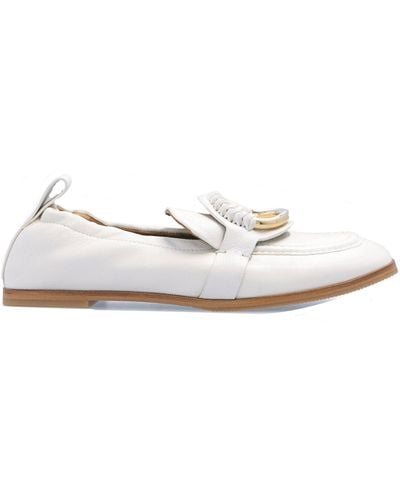 See By Chloé Hana Leather Loafers - White