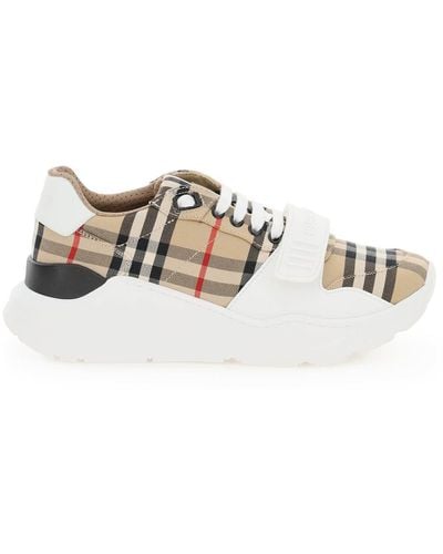 Burberry New Regis Sneakers - Blanco