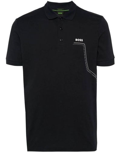 BOSS Man Blue T Shirt und Polo 50506183 - Schwarz