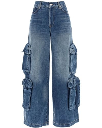 Amiri Jeans de carga holgados de - Azul