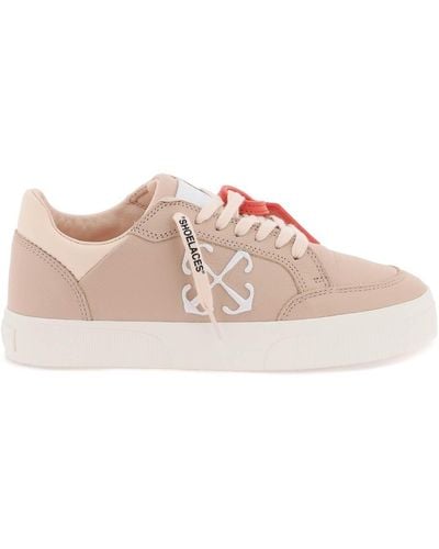 Off-White c/o Virgil Abloh Low Leather Vulcanie Bneakers pour - Rose