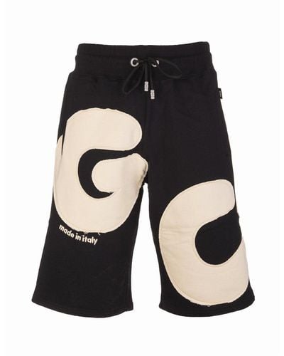 Gcds Andy Logo Shorts - Black