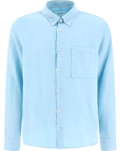 NN07 "Arne" Shirt - Blue