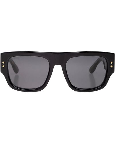 Gucci Logo -Sonnenbrille - Grau