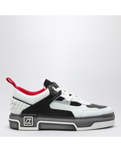 Christian Louboutin Astroloubi/ Leather Low Sneaker - White
