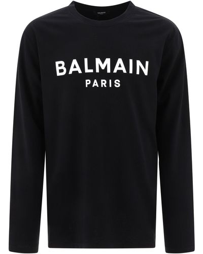 Balmain " Paris" T -shirt - Zwart