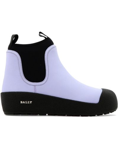 Bally Gadey Ankle Boots - White