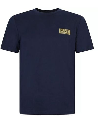 EA7 T Shirts And Polos - Blue