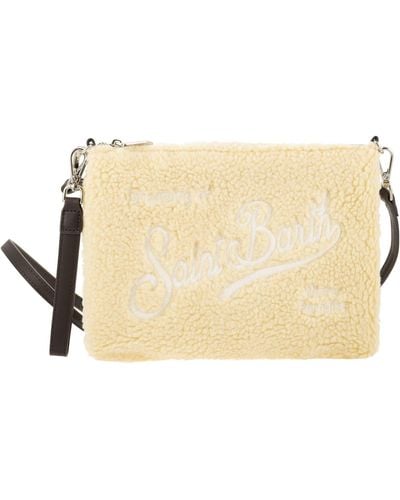 Mc2 Saint Barth Pochette Bag Met Schouderriem - Naturel