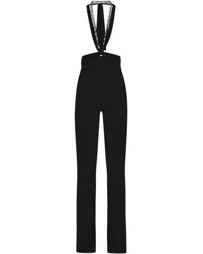 The Attico Der Attico 'Ruby' hohe Taillenhose - Schwarz
