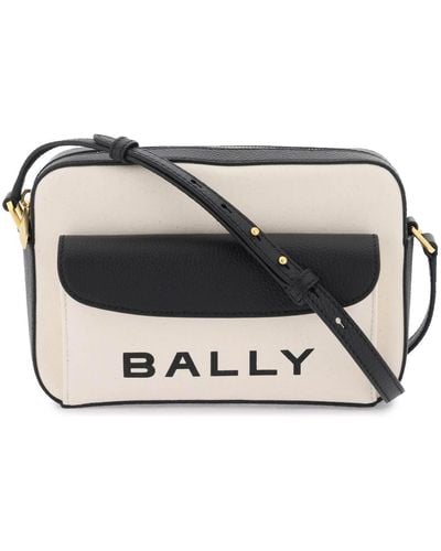 Bally 'Bar' Crossbody Bag - Grau