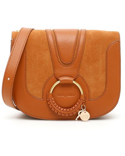 See By Chloé BORSA A SPALLA HANA - Marrone