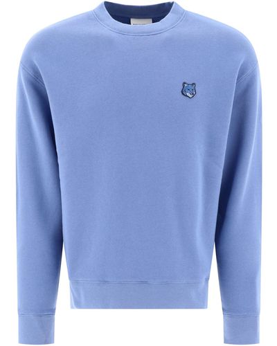 Maison Kitsuné Sweat-shirt de la Maison Kitsuné "Tonal Fox" - Bleu