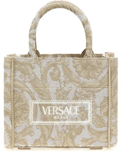 Versace 'Extra Small Athena' Einkaufstasche - Natur