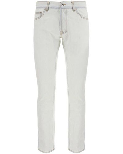 Marcelo Burlon Cotton Denim Jeans - Gray