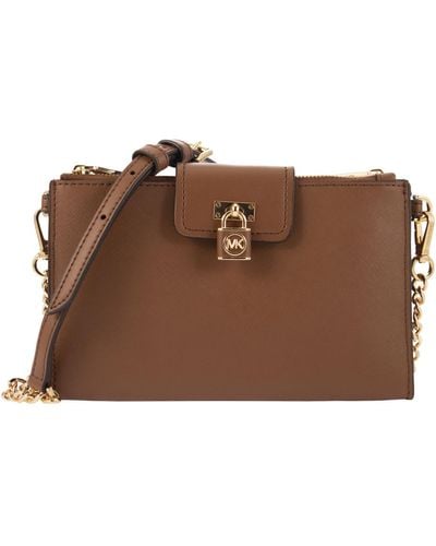 Michael Kors Ruby Bag in Saffiano Leather - Marrone