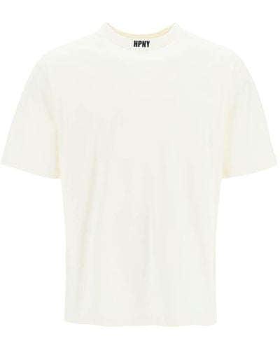 Heron Preston Hpny Geborduurd T -shirt - Wit